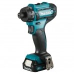 Makita DF033DWAE akumuliatorinis gręžtuvas (12V MAX, 2x2,0 Ah Li-ion)