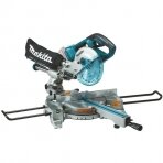 Makita DLS714NZ skersavimo pjūklas (2x18V Li-ion Be akumuliatorių ir kroviklio)