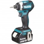 Makita DTD154RTJ Akumuliatorinis smūginis suktuvas (18v 2x 5.0Ah Li-ion)