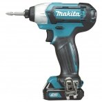 Makita TD110DSAJ Akumuliatorinis smūginis suktuvas ( 12V MAX, 2x2,0 Ah Li-ion)