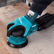 Makita BO001CGZ Akumuliatorinis XGT ® ekscentrinis šlifuoklis (40V be akum. ir kroviklio)