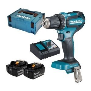 Makita DDF485RFJ Akumuliatorinis gręžtuvas (18v 2x3Ah)