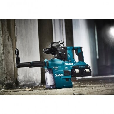 Makita DHR280ZWJ akum. perforatorius  18V (Be 18V akumuliatorių ir kroviklio ) 5