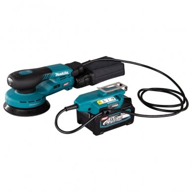 Makita BO001CGZ Akumuliatorinis XGT ® ekscentrinis šlifuoklis (40V be akum. ir kroviklio) 4