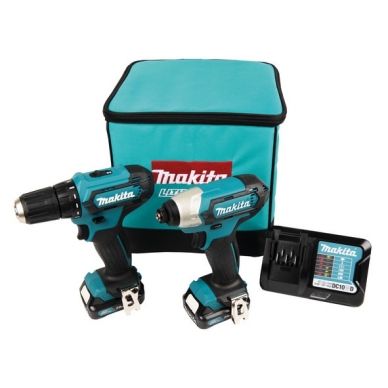 Makita CLX224A Įrankių rinkinys (DF333D + TD110D)