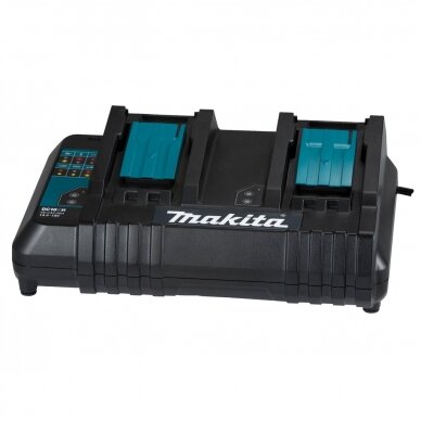 MAKITA DC18SH (199687-4) Akumuliatorių įkroviklis dvigubas 18V Li-ion 1