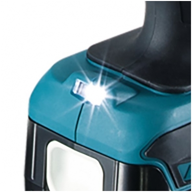 Makita DCG180ZB akumuliatorinis sandarinimo pistoletas (18V; Be akumuliatorių ir kroviklio) 5