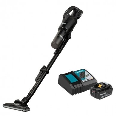 Makita DCL286FRTB Akumuliatorinis LXT ® dulkių siurblys (18V 1 x 5Ah + kroviklis)