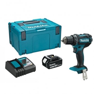 Makita DDF482RT1J gręžtuvas - suktuvas (18 V Li-Ion. 1 x 5 Ah )