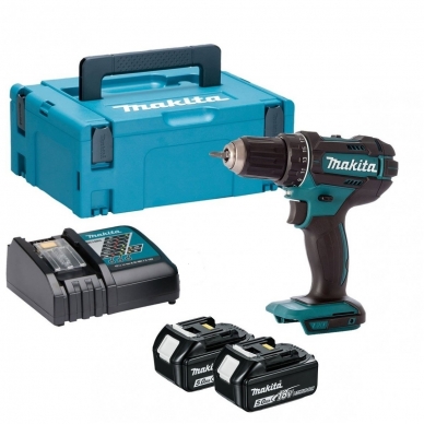 Makita DDF482RTJ gręžtuvas - suktuvas (18 V Li-Ion. 2 x 5 Ah )