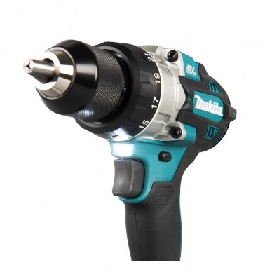 Makita DDF486RTJ Akumuliatorinis gręžtuvas (18V 2x5Ah akumuliatoriai) + Rapala grąžtas P-81072 4