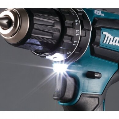 Makita DHP485RTJ Akumuliatorinis gręžtuvas (18V 2x 5Ah Li-ion) 1