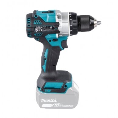 Makita DHP486Z Akumuliatorinis smūginis gręžtuvas (Be 18V akumuliatorių ir kroviklio) 5