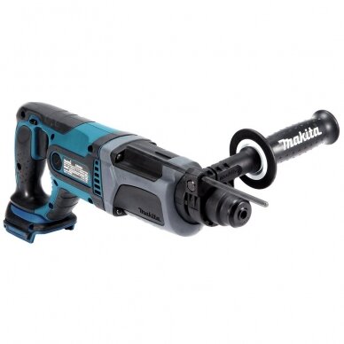 Makita DHR241Z Akumuliatorinis perforatorius (18V Li-ion Be akumuliatorių ir kroviklio) 2