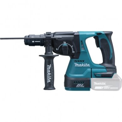 Makita DHR243Z Akum. perforatorius (18V be akumuliatorių ir kroviklio)