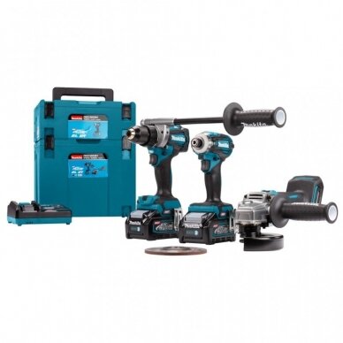 Makita DK0125G301 akumuliatorinis komplektas XGT® (40Vmax akumuliatoriai  2x4.0Ah)