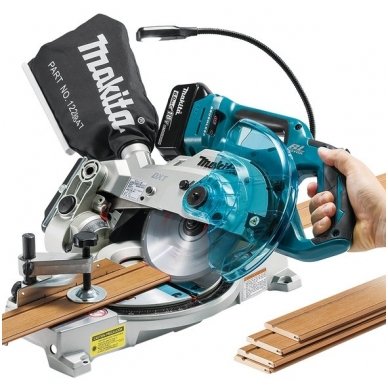 Makita DLS600Z Pjovimo staklės (18V Li-ion Be akumuliatorių ir kroviklio) 1