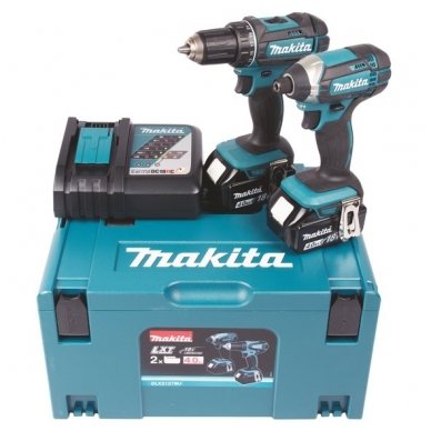 Makita DLX2127MJ akumuliatorinių įrankių rinkinys