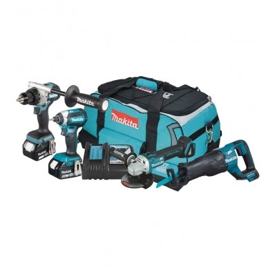 Makita DLX4157TX1 Akumuliatorinių įrankių komplektas LXT