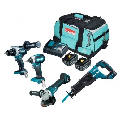 Makita DLX4157TX1 Akumuliatorinių įrankių komplektas LXT 1