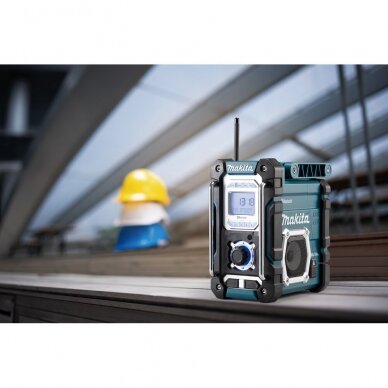 Makita DMR108N Radijas CXT ® / LXT ® / AC Akumuliatorinis / elektrinis Bluetooth radijas darbui ir laisvalaikiui. 1