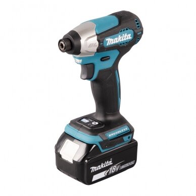 Makita DTD157Z Akumuliatorinis smūginis suktuvas (18V be akumuliatorių ir pakrovėjo) 2