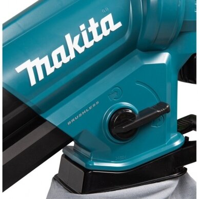 Makita DUB187Z  Akumuliatorinis surinkėjas-pūstuvas (18V Li-ion Be akumuliatorių ir kroviklio) 3