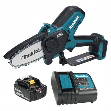 Makita DUC101SF Grandininis Pjūklas (18V 1 X 3Ah akumuliatorius ir kroviklis)