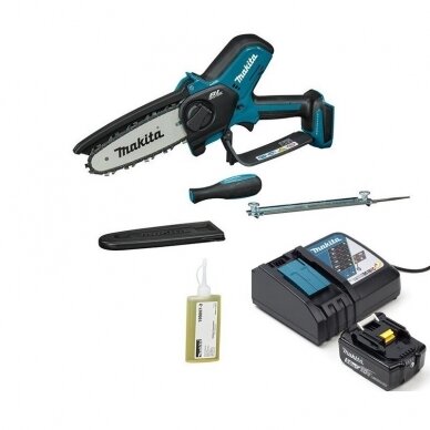 Makita DUC150RT Grandininis Pjūklas (18V 1 x 5Ah +kroviklis)