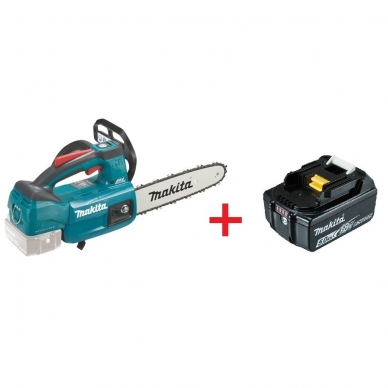 Makita  DUC254T Akumuliatorinis grandininis pjūklas (18V Li-ion 1x5Ah akum.)