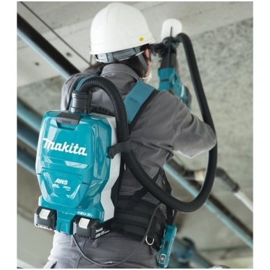 Makita DVC265ZXU Akumuliatorinis (kuprinė) dulkių siurblys (2x18 V Li-ion, Be akumuliatorių ir kroviklio) 2