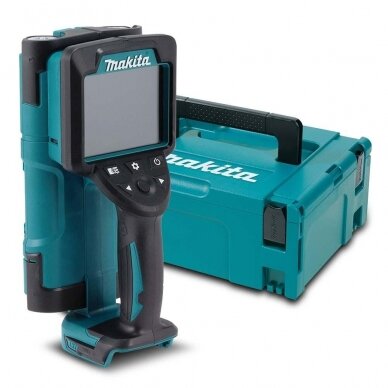 Makita DWD181ZJ Akumuliatorinis grindų ir sienų skeneris (Be akumuliatoriaus 18V ir kroviklio)