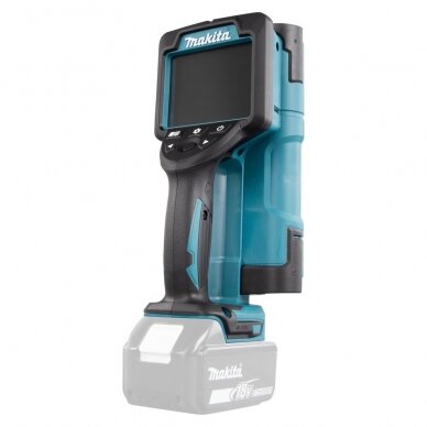 Makita DWD181ZJ Akumuliatorinis grindų ir sienų skeneris (Be akumuliatoriaus 18V ir kroviklio) 4