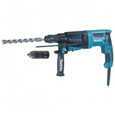 Makita HR2630TJ perforatorius su keičiamu griebtuvu 1