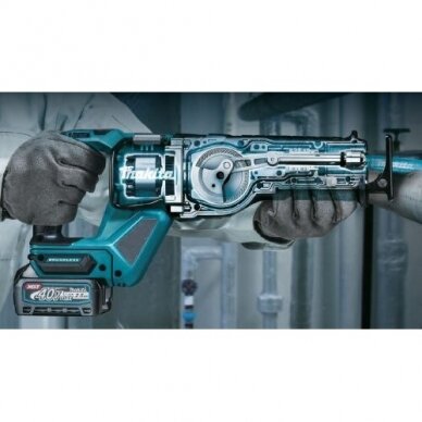 Makita JR001GZ Tiesinis pjūklas XGT®  (40V Komplektuojamas be akumuliatoriaus ir kroviklio) 6