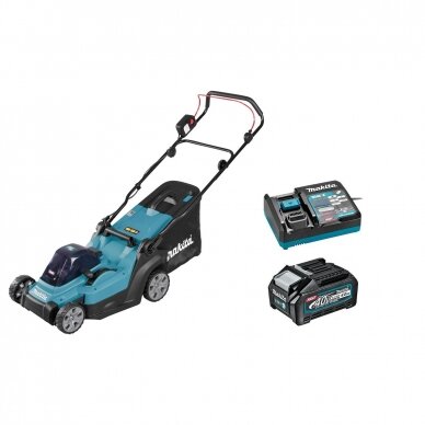 Makita  LM003GM103  Akumuliatorinė vejapjovė XGT (40V 1 x 4Ah akumuliatorius ir kroviklis)