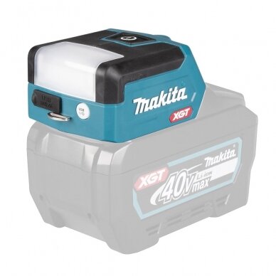 Makita ML011G Akumuliatorinis XGT ® prožektorius (Be akumuliatoriaus ir kroviklio)