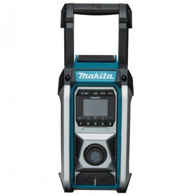 Makita MR006GZ Radijas su Bluetooth funkcija (XGT, LXT, CXT, 220V, Be akumuliatorių ir kroviklio) 4