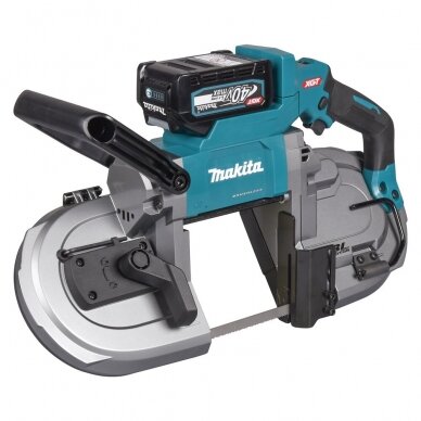 Makita PB002GZ Akumuliatorinis juostinis pjūklas XGT ® 40V (be akumuliatoriaus ir kroviklio)