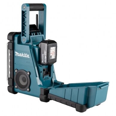 Makita radijas DMR116 (7,2 - 18V / 230V  be akumuliatorių ir kroviklio) 2