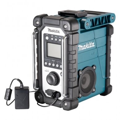 Makita radijas DMR116 (7,2 - 18V / 230V  be akumuliatorių ir kroviklio)