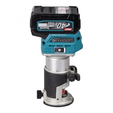 Makita RT001GZ13 Akumuliatorinis frezeris XGT (Be 40V akumuliatorių ir kroviklio) 4