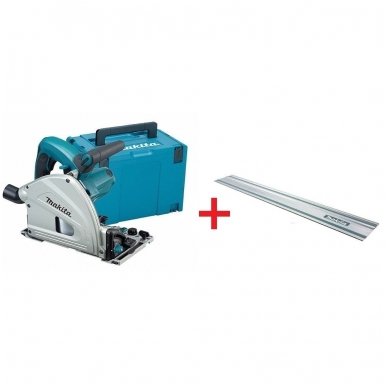 Makita SP6000J įleidžiamas diskinis pjūklas + Liniuotė 1,5m