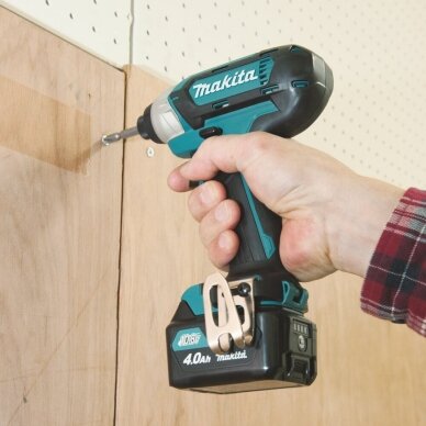 Makita TD110DZ Akumuliatorinis smūginis suktuvas (12V max be akumuliatorių ir pakrovėjo) 1