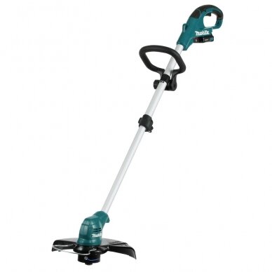 Makita UR100DWAEX Akumuliatorinė žoliapjovė/trimeris, (12Vmax, 1x2,0Ah Li-ion CLX, 230mm, 2,3kg)