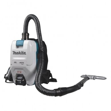 Makita  VC008GZ Akumuliatorinis dulkių siurblys-kuprinė ( XGT ® 40V be akumuliatorių ir kroviklio) 4