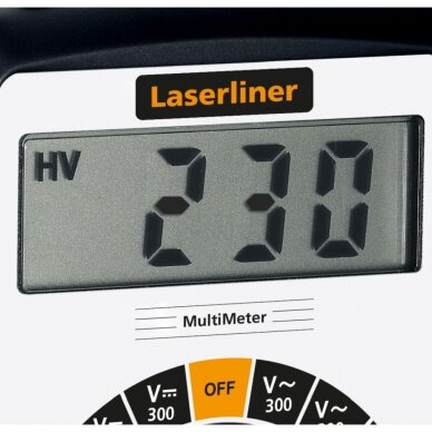 Multimetras Laserliner MultiMeter 083.031A 1