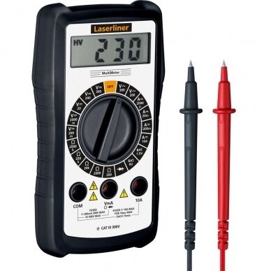 Multimetras Laserliner MultiMeter 083.031A