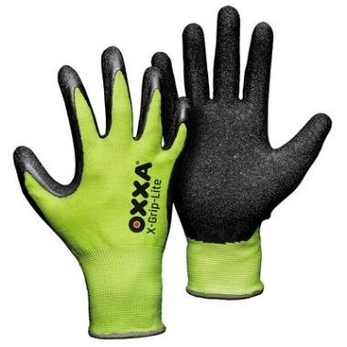 Nailoninės pirštinės su latekso delnu OXXA X-Grip-Lite 51-025, dydis 10/XL