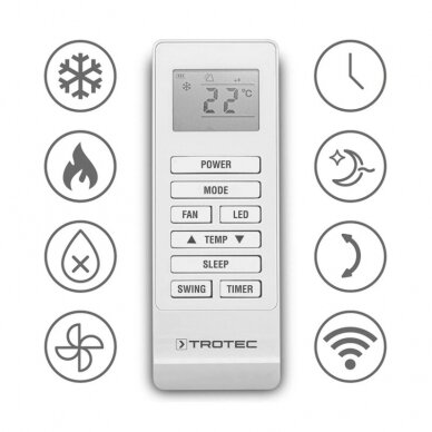 Oro kondicionierius Trotec PAC-W 2650 SH 6